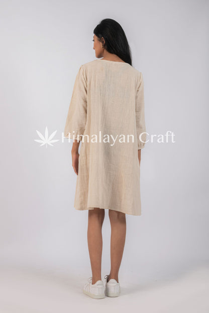 Hemp Plated dress