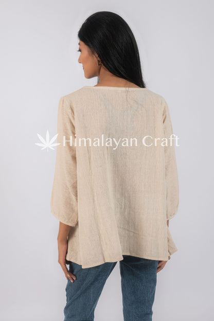 Hemp Plated top