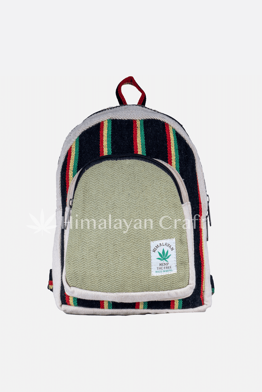 Hemp backpack Medium 09